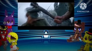 реакция фнаф на атаку мертвецов