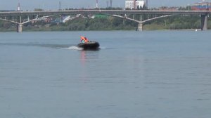 Покатушки после обкатки мотор Hidea 9 8 на лодке Omolon 340