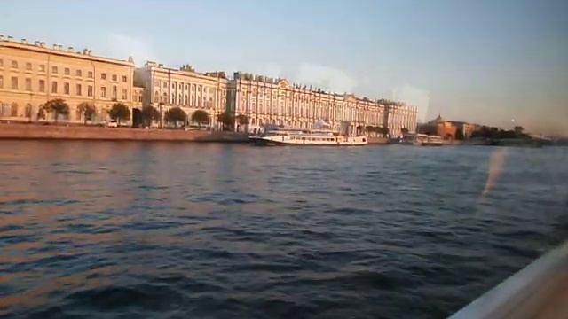 Водная экскурсия (отрывок) Санкт Петербург 2013 год. смотреть онлайн