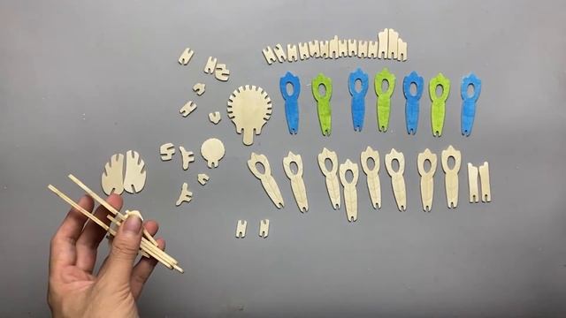 Ngọc Vlog - Những màu sẽ khiến con công gỗ lắp ghép trông đặc biệt hơn смотреть онлайн