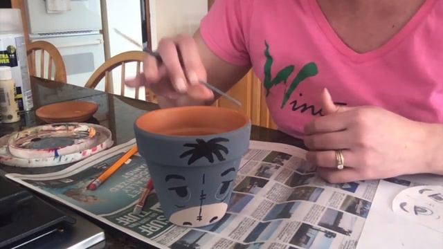 Painted pots with Miss Kara! смотреть онлайн