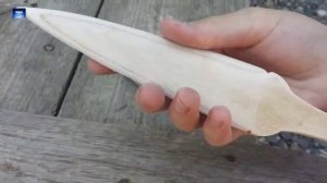 Как сделать Кунай из дерева