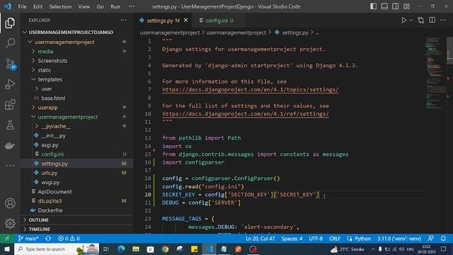 Config Files & Parsing in Python | ConfigParser | Configure .ini files in Python смотреть онлайн