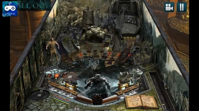 Bethesda pinball gameplay - Android pinball game - First look смотреть онлайн