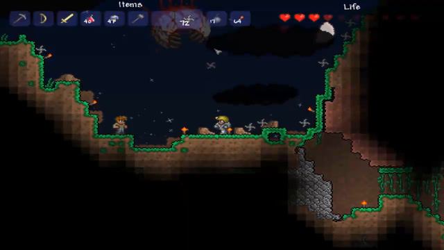 Terraria Ep.13 - Eye Of Cthulhu смотреть онлайн