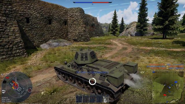 T-34 Realistic Battle War Thunder Gameplay No Commentary FullHD смотреть онлайн