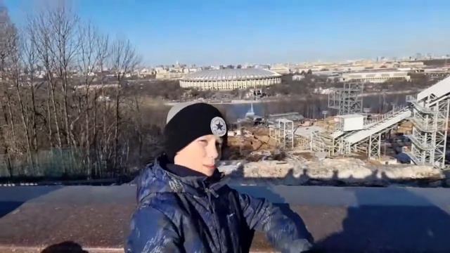Обзор парк воробьёвы горы и катаемся на канатных дорогах смотреть онлайн