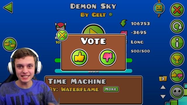 Самые задизлайканные демоны! За что их оценили Geometry Dash смотреть онлайн