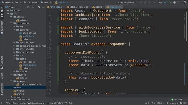 126 Отправка действий в Redux Store action dispatch смотреть онлайн