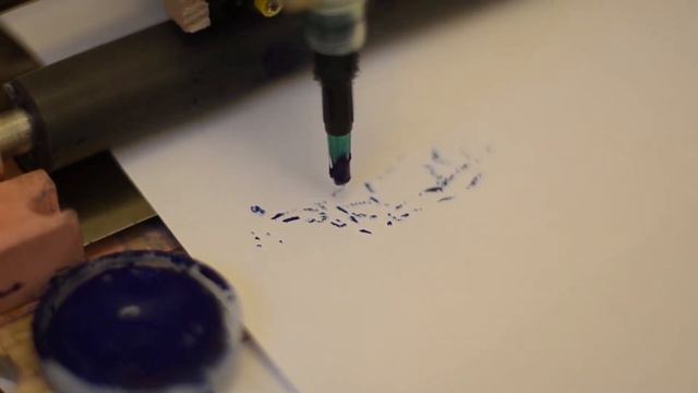 Painting Test With DIY Printer