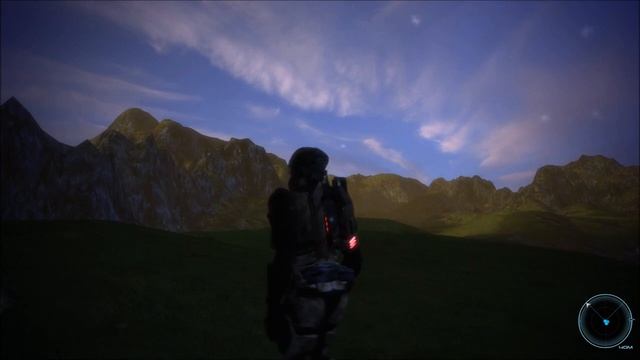 HOW BIG ARE THE PLANETS in Mass Effect? Walk Across all Planets Part 1 смотреть онлайн