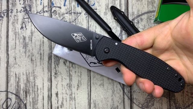 Складной нож Esee ESM01B Expat Medellin, Black Blade
