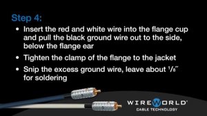 HowTo Terminate Wireworld Solstice & Luna Series 8 Interconnect Cable