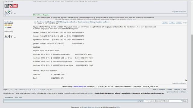 My Bitcointalk forum thread смотреть онлайн