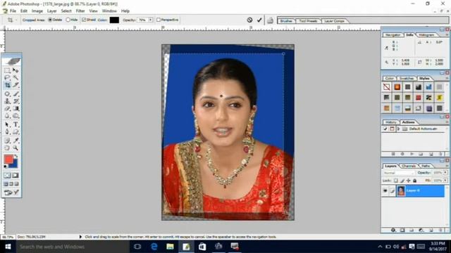How to Create Passport size Photo as in Photoshop CS Bangla Tutorial 2017 смотреть онлайн