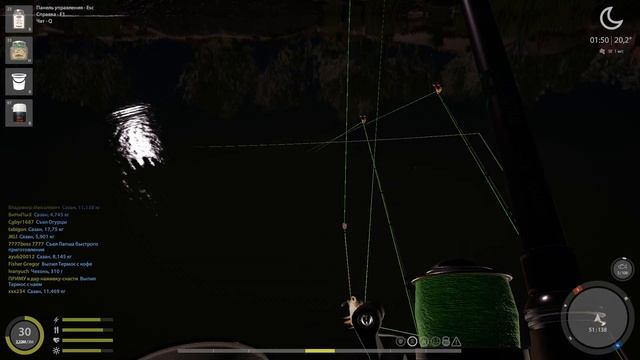 Стерлядь, толстолобик, сазан. Отличный фарм серебра. Река ахтуба. Русская рыбалка 4.