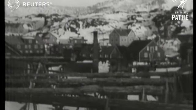 British soldiers liberate the Lofoten Islands in Norway (1941) смотреть онлайн