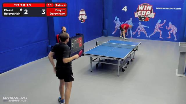 18:30 Головешкин Алексей 3-2 Деревинский Дмитрий стол 4 ЮГ-3 11.07.22 смотреть онлайн