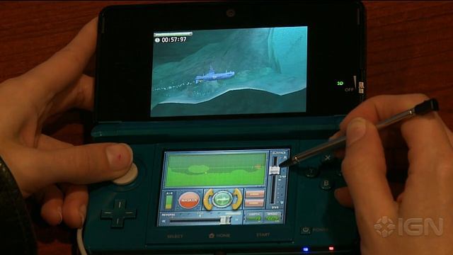 Steel Diver 3DS: Explosion Gameplay смотреть онлайн