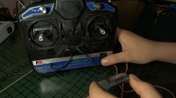 подключение rc приёмника без регулятора абаротав