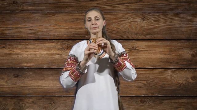 "Полька-бабочка" (медленный темп) - украинская народная мелодия, свирель | Александра Шерина смотреть онлайн
