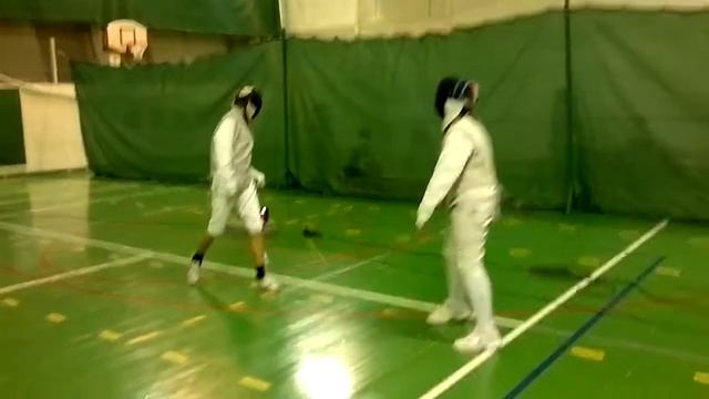 Фехтование после очень длинного отсутствия, рапира) смотреть онлайн