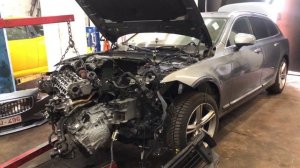 Volvo V90 2018 замена двигателя