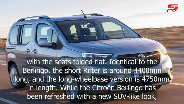 Peugeot Rifter Revealed As Citroen Berlingo Multispace Sibling