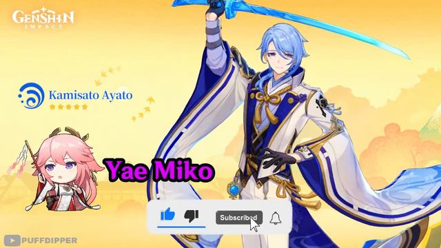 Kamisato Ayato Voice Lines About Other Characters (Genshin Impact 2.6) смотреть онлайн