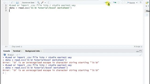 2 Easiest ways to import CSV file into r studio смотреть онлайн