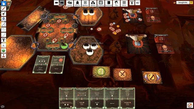 Plagued Crypt (Plagueherald Solo Scenario) - Gloomhaven - Tabletop Simulator смотреть онлайн
