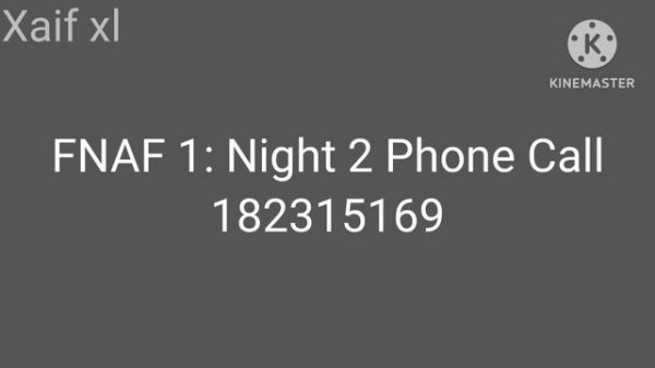 FNAF 1 Phone Call sound Roblox id (Roblox Id) sound effect.