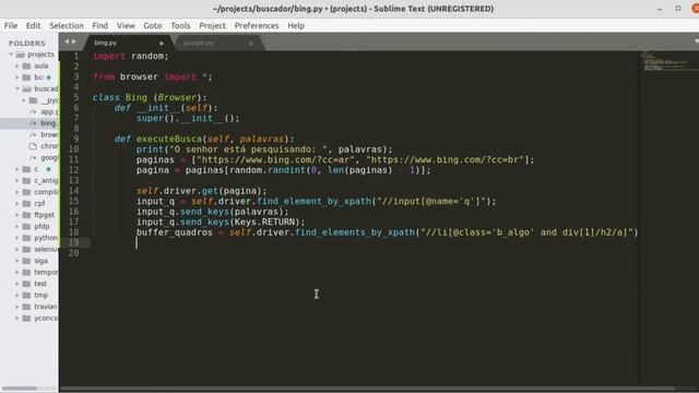 Buscando no BING com SELENIUM e Python, menos de 10 minutos!!! смотреть онлайн