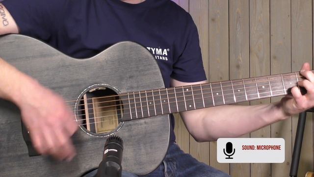 Tyma V-2ME acoustic guitar sound demo смотреть онлайн