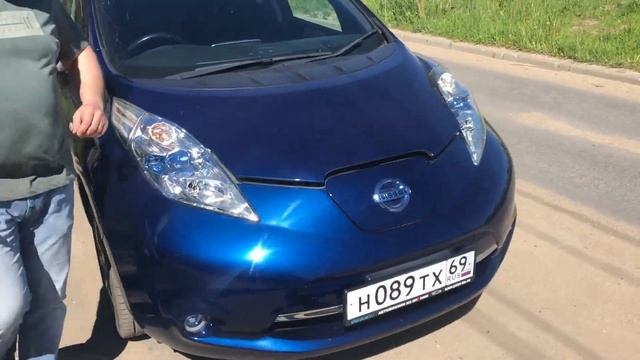 Привез NISSAN LEAF AZE0 через Сферакар. Отзыв о компании. смотреть онлайн