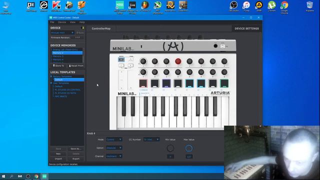 arturia minilab mk2 сброс на заводские настройки смотреть онлайн