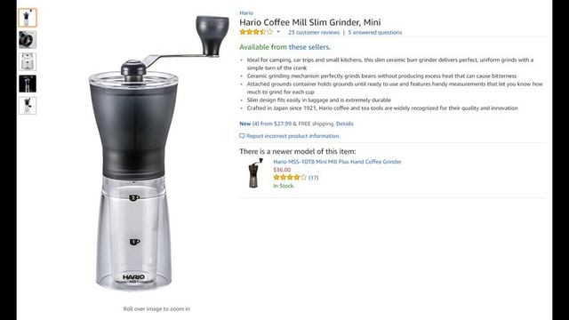 AeroPress x Porlex JP-30 Grinder Review смотреть онлайн