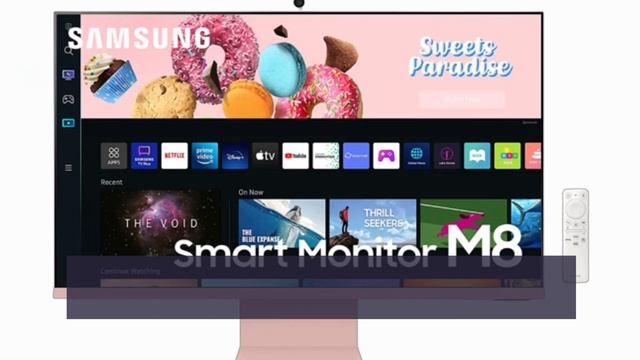 Smart Entertainment Experience: Samsung M8 Smart Monitor Review! смотреть онлайн