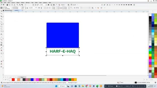 Master the Art of Logo Designing with CorelDRAW | Harf e Haq Tutorial смотреть онлайн