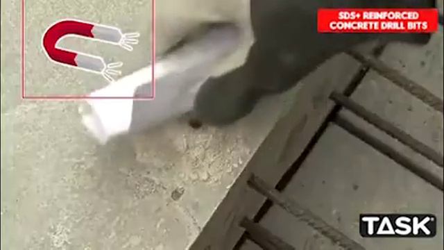 Task SDS Plus Reinforced Concrete Drill Bits ENG