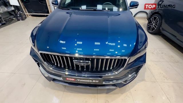 Geely Monjaro оклейка пленкой смотреть онлайн