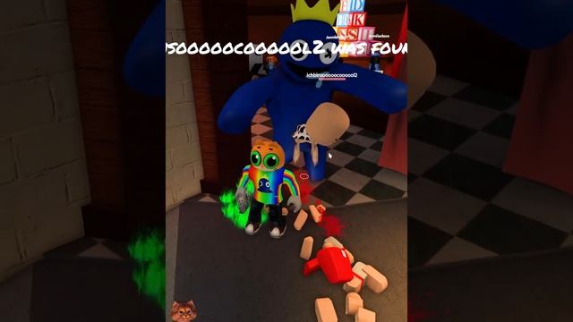 ИГРА радужные друзья роблокс синий селфи #shorts #roblox смотреть онлайн