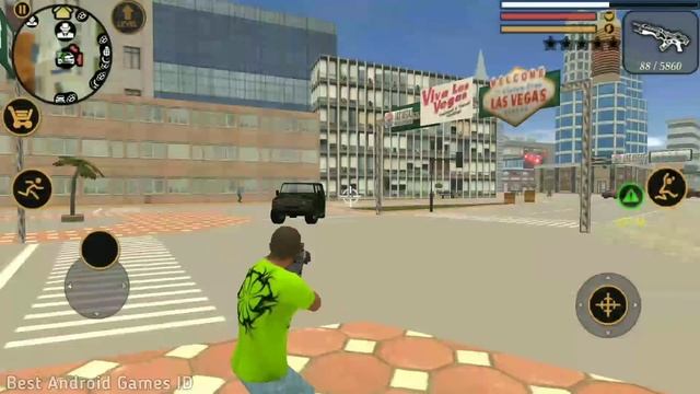 Vegas Crime Simulator (By Naxeex LLC) New Airport - Android Gameplay #12 смотреть онлайн