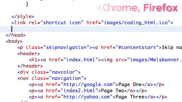 Adding a Favicon Using HTML смотреть онлайн