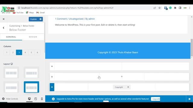 How to Customize Footer In WordPress in Nepali | AP Tech Forum | WordPress Tutorial In Nepali Epi-1 смотреть онлайн