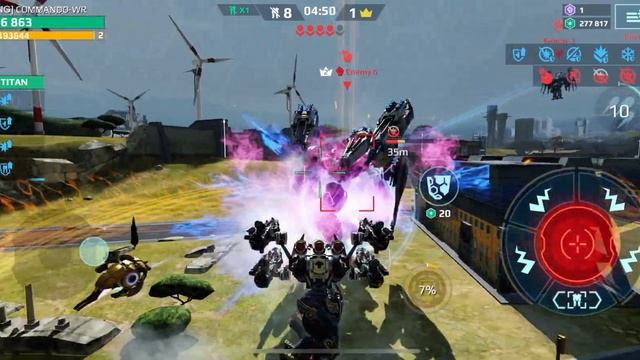 Typhon Scorcher MK3 | 40% extra damage | War Robots Gameplay смотреть онлайн