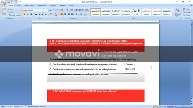 OCI ARCHITECTURE ASSOCIATE 2021 (1Z0-1072-21) -ALL CCONSOLATED QUESTION/DUMP FROM VARIOUS SOURCES смотреть онлайн