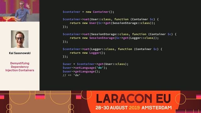 Demystifying Dependency Injection Containers by Kai Sassnowski смотреть онлайн