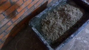 Как замесить раствор легко. Без бетономешалки.