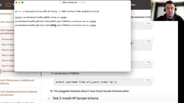 Oracle DBCS Workshop Walk-through Lab 2 смотреть онлайн